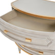 Michael Amini St. Charles 3-Drawer Nightstand
