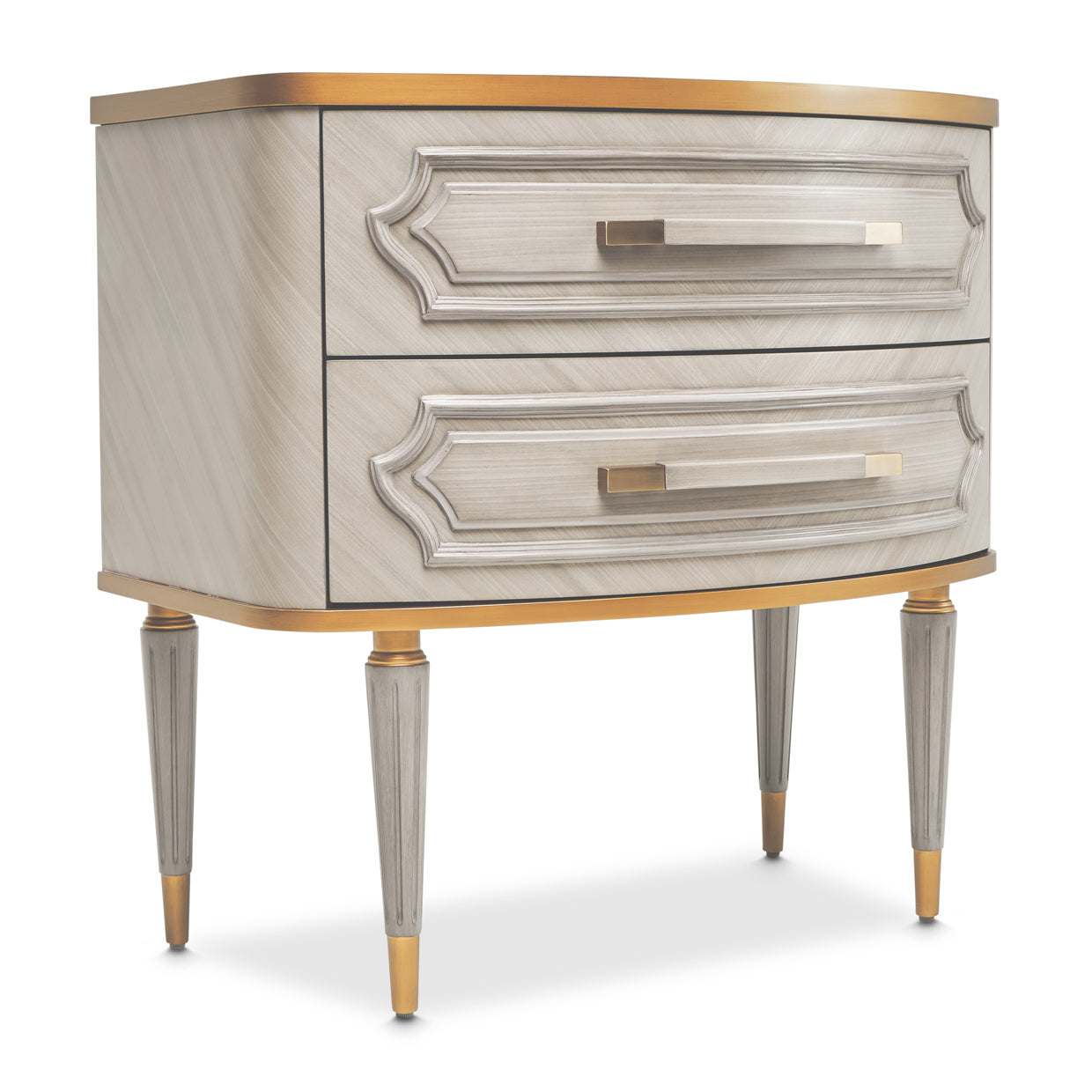 Michael Amini St. Charles 2-Drawer Nightstand