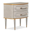 Michael Amini St. Charles 2-Drawer Nightstand