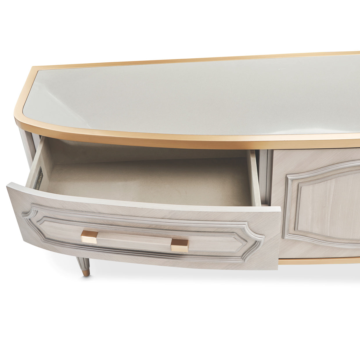 Michael Amini St. Charles Media Cabinet