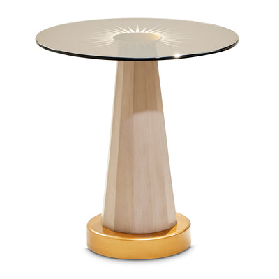 Michael Amini St. Charles Chairside Table