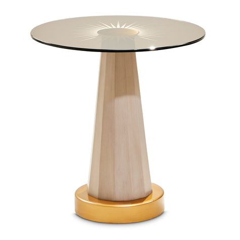 Michael Amini St. Charles Chairside Table