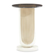 Michael Amini La Marisia Chairside Table