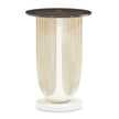 Michael Amini La Marisia Chairside Table
