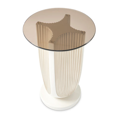Michael Amini La Marisia Chairside Table
