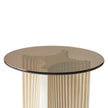 Michael Amini La Marisia Chairside Table