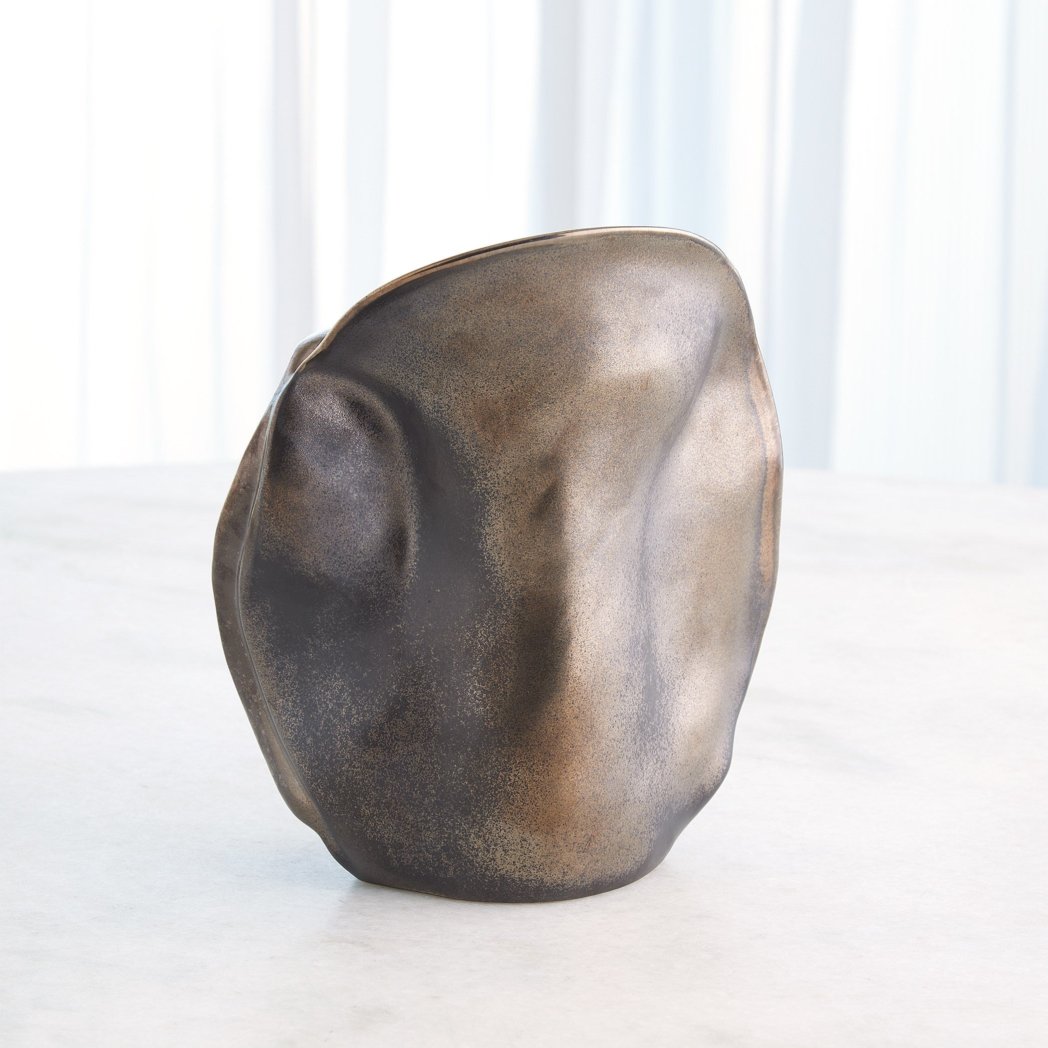 Global Views Reactive Bronze Bocca Vase