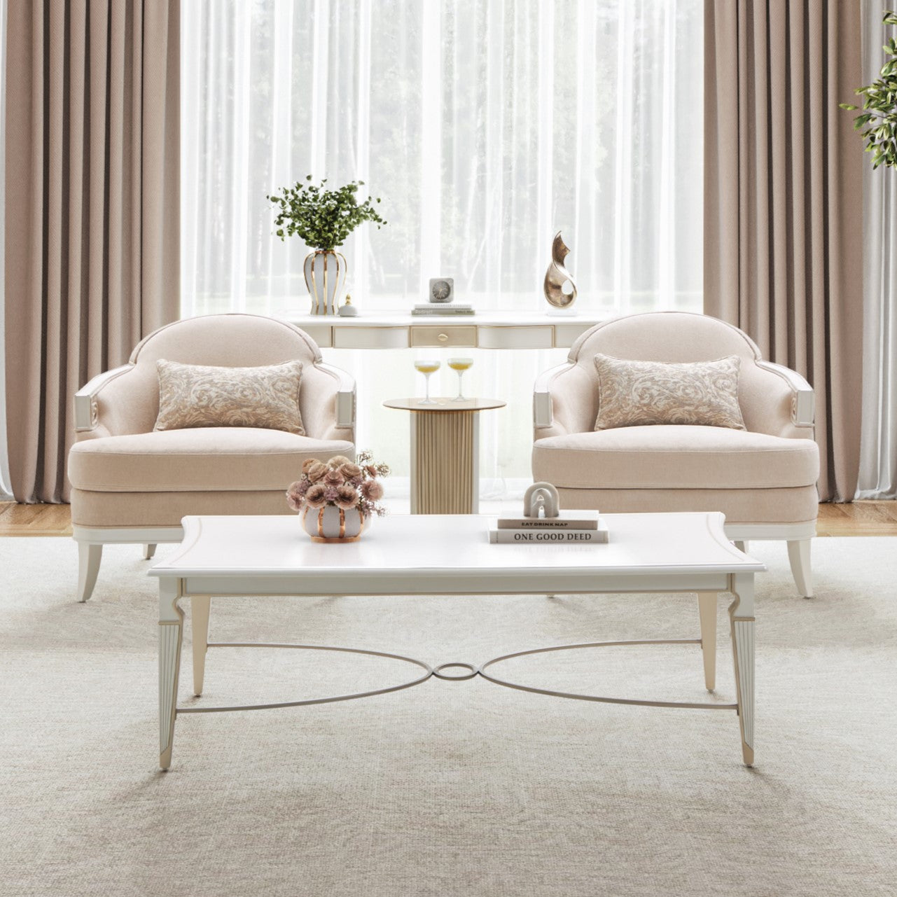 Michael Amini La Marisia Matching Accent Chair