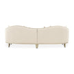 Michael Amini Camellia Field Caramel 2-Piece Sofa - Cornsilk/Champagne