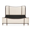 Michael Amini Camellia Field Caramel Upholstered Bed