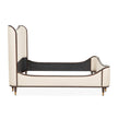 Michael Amini Camellia Field Caramel Upholstered Bed