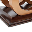 Michael Amini Camellia Field Caramel Pedestal Dining Table