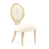 Michael Amini Camellia Field Caramel Side Chair