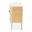 Michael Amini Camellia Field Caramel Sideboard
