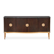 Michael Amini Camellia Field Caramel Sideboard