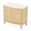 Michael Amini Camellia Field Caramel Nightstand