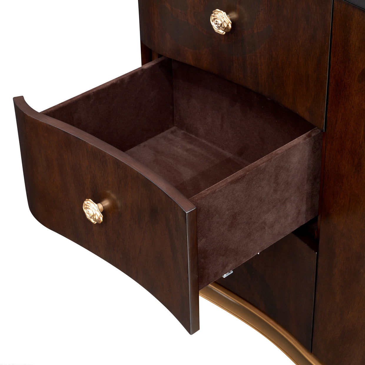 Michael Amini Camellia Field Caramel Dresser