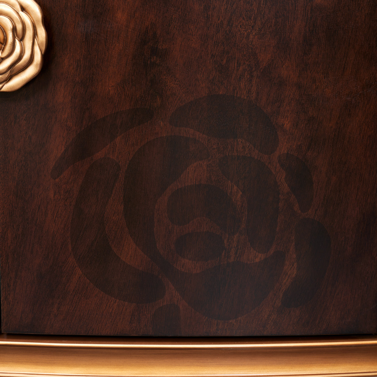 Michael Amini Camellia Field Caramel Dresser