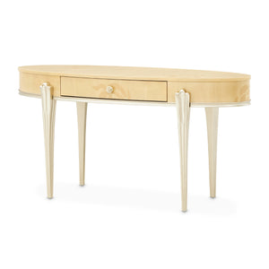 Michael Amini Camellia Field Caramel Vanity Desk
