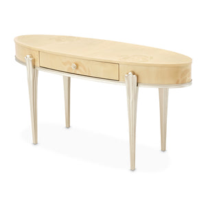 Michael Amini Camellia Field Caramel Vanity Desk