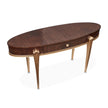Michael Amini Camellia Field Caramel Vanity Desk