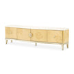 Michael Amini Camellia Field Caramel Media Cabinet