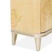 Michael Amini Camellia Field Caramel Media Cabinet