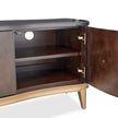 Michael Amini Camellia Field Caramel Media Cabinet