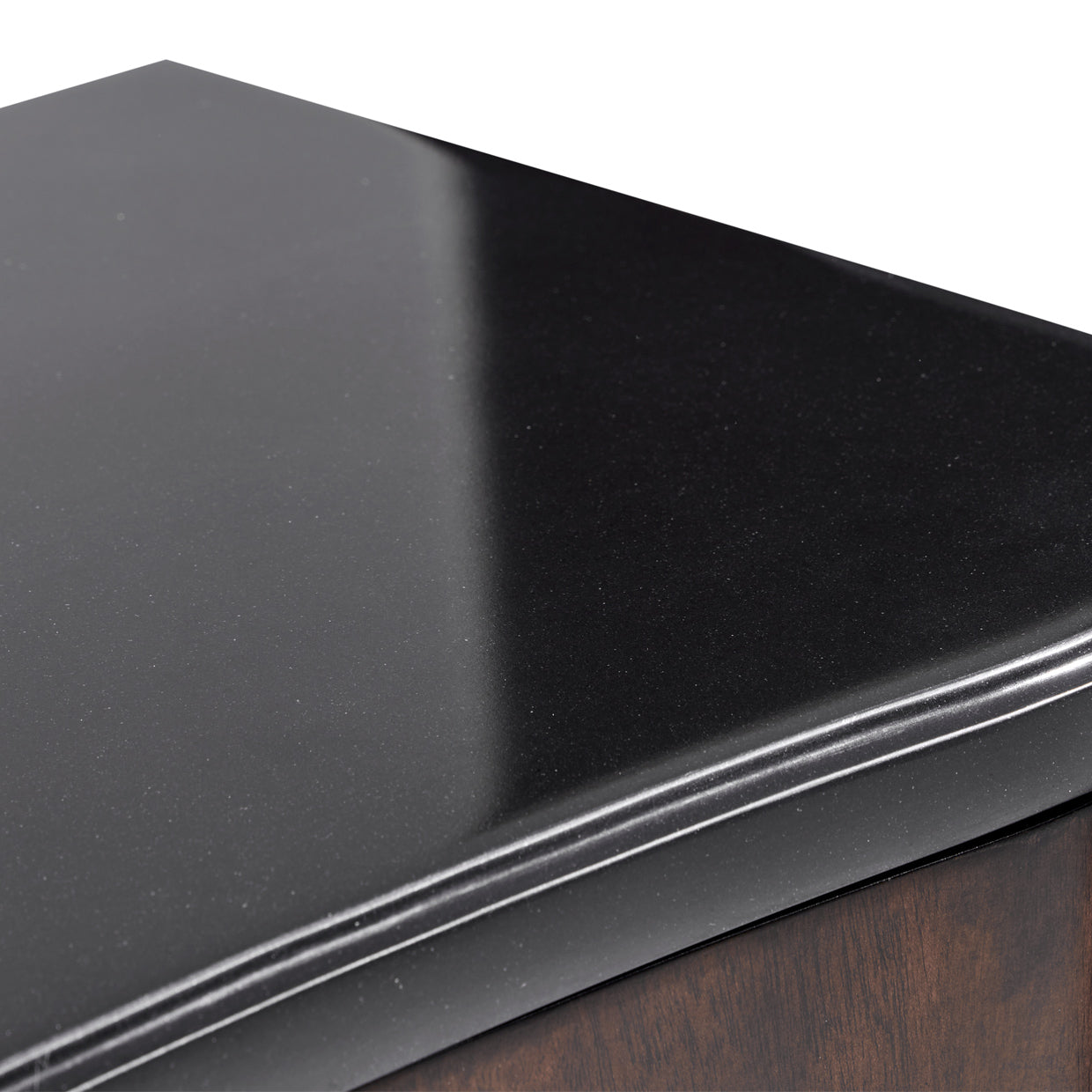 Michael Amini Camellia Field Caramel Media Cabinet