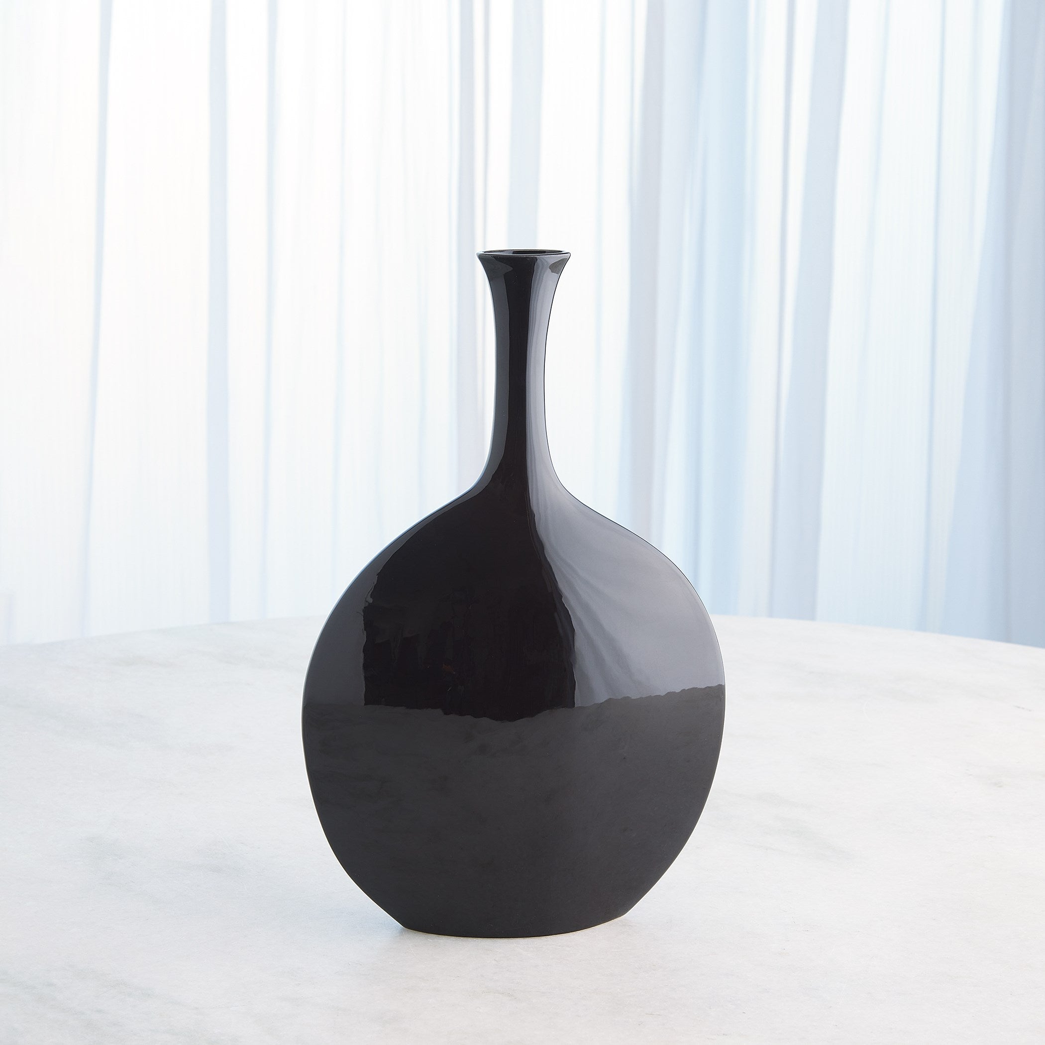 Global Views Black Silhouette Vase