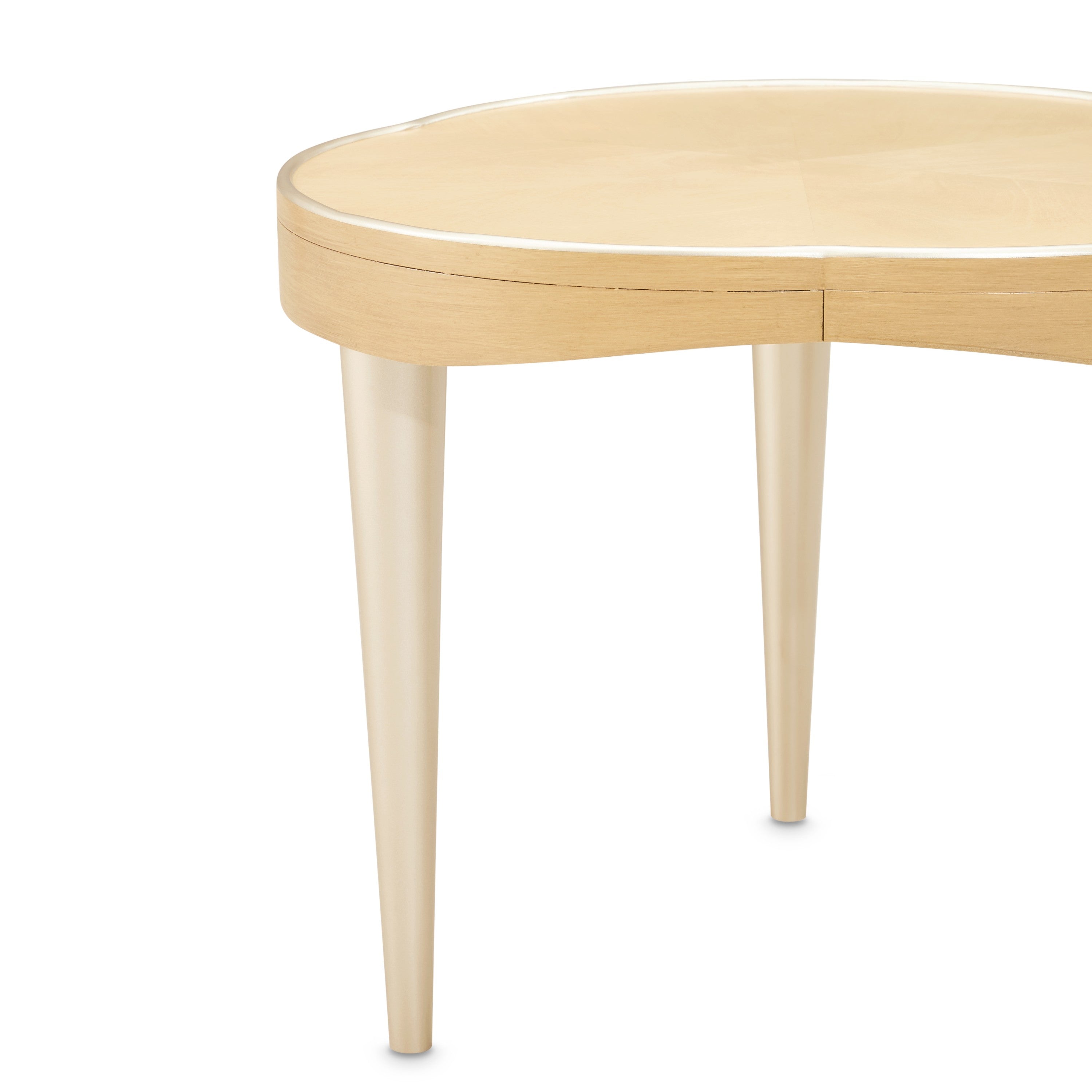 Michael Amini Camellia Field End Table - Caramel