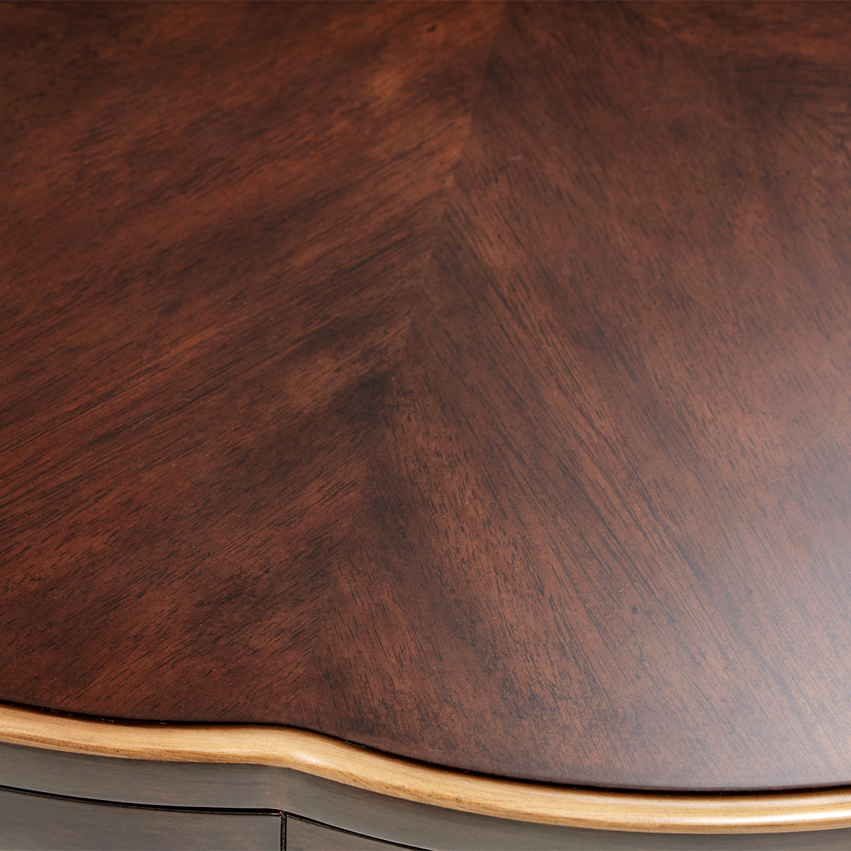 Michael Amini Camellia Field Caramel End Table