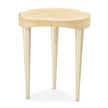 Michael Amini Camellia Field Caramel Chairside Table