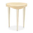 Michael Amini Camellia Field Caramel Chairside Table