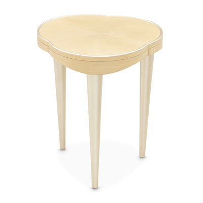 Michael Amini Camellia Field Chairside Table