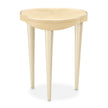 Michael Amini Camellia Field Caramel Chairside Table