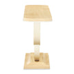 Michael Amini Camellia Field Caramel Console Table