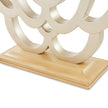 Michael Amini Camellia Field Caramel Console Table