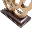 Michael Amini Camellia Field Caramel Console Table