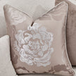 Michael Amini Camellia Field Caramel Sofa Cornsilk Caramel