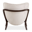 Michael Amini Camellia Field Caramel Accent Chair Ivory Caramel