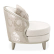 Michael Amini Camellia Field Caramel Matching Chair Cornsilk Caramel