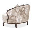 Michael Amini Camellia Field Caramel Matching Chair Cornsilk Caramel
