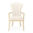 Michael Amini Fantosini Gold Dining Arm Chair - Set of 2