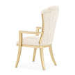 Michael Amini Fantosini Gold Dining Arm Chair - Set of 2
