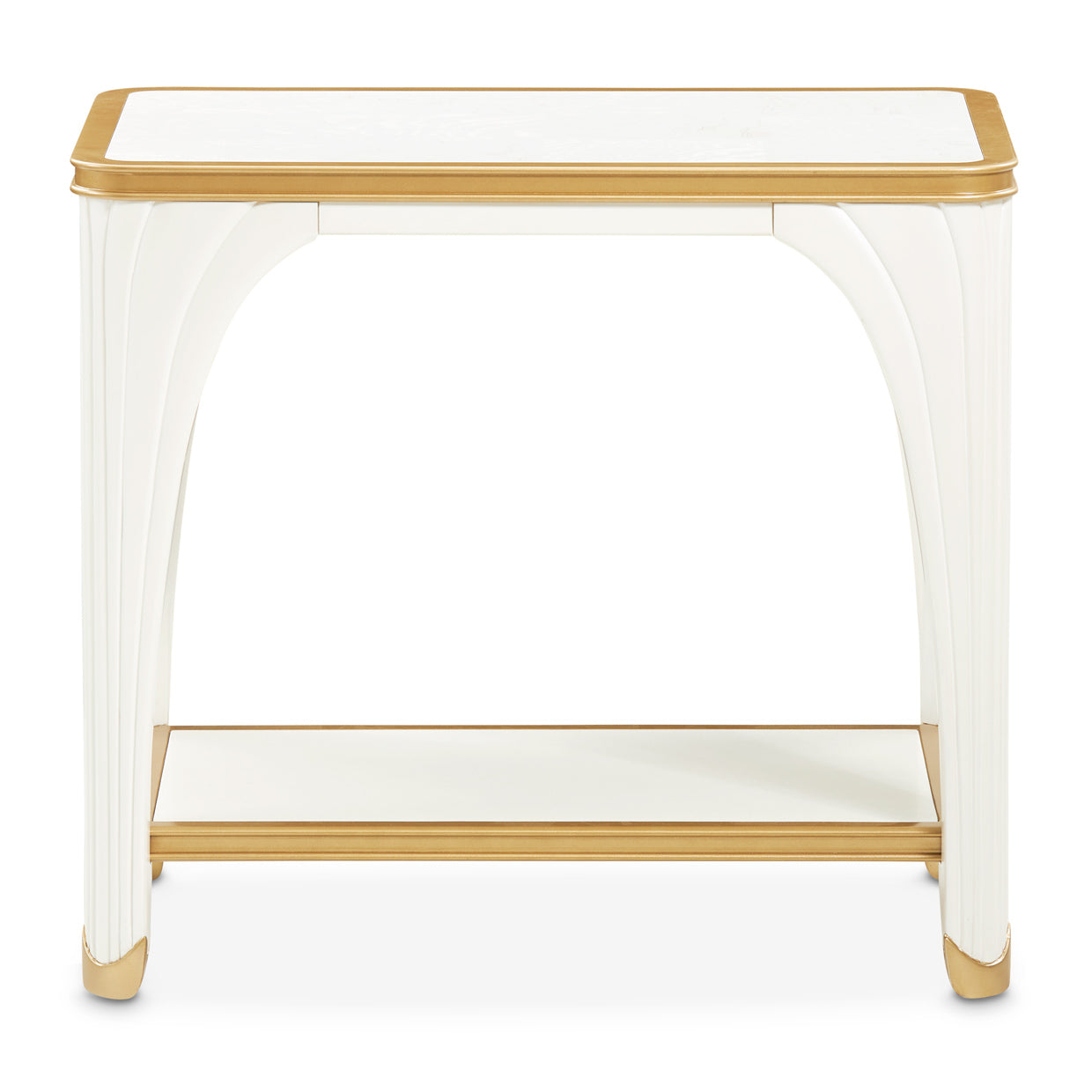Michael Amini La Terrazza Rectangular End Table