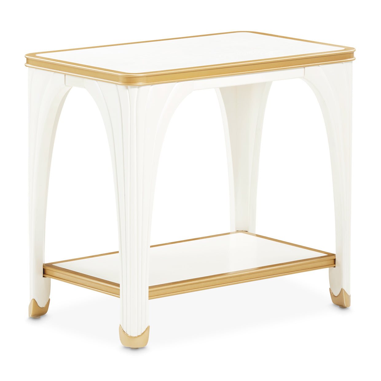 Michael Amini La Terrazza Rectangular End Table