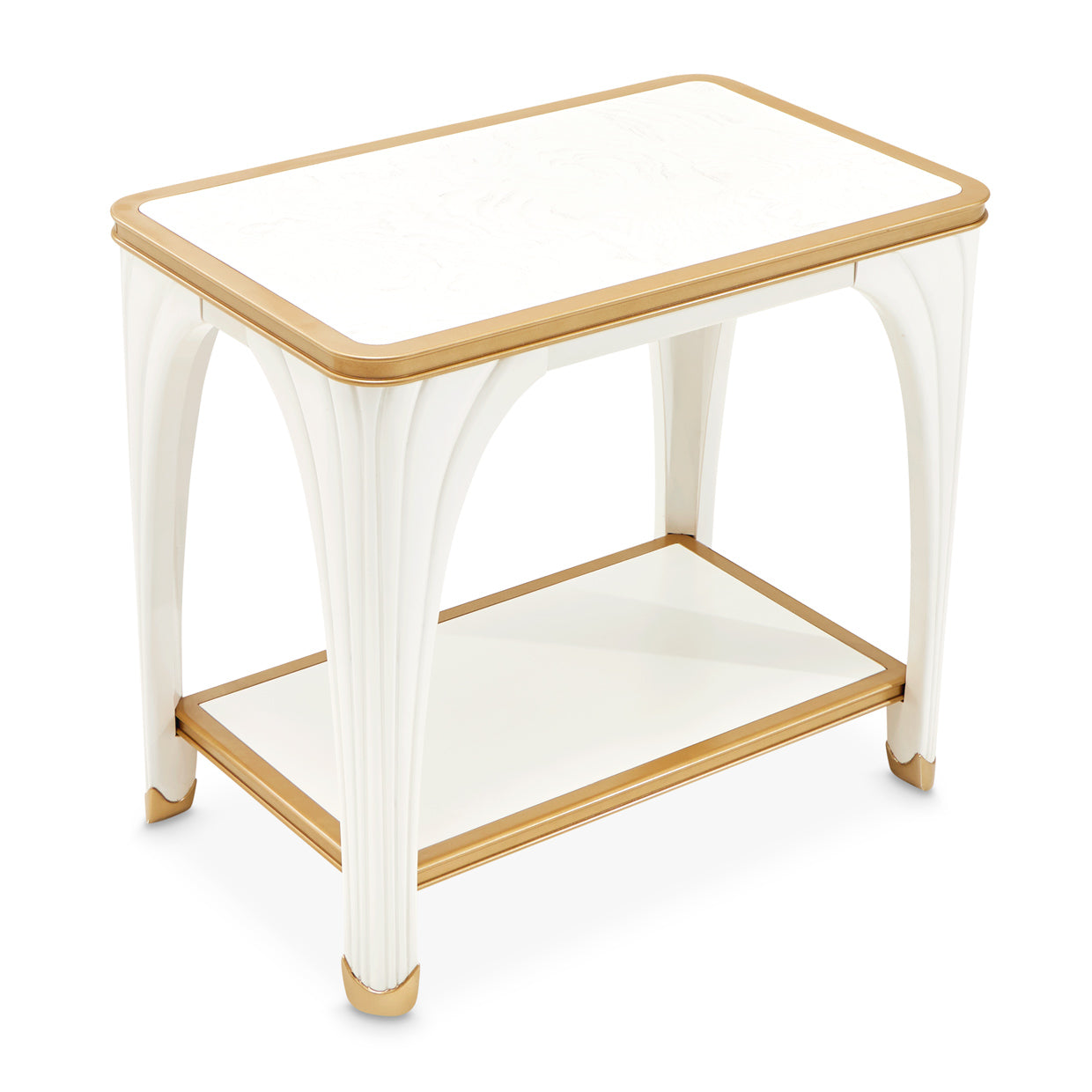 Michael Amini La Terrazza Rectangular End Table