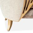 Michael Amini La Terrazza Accent Chair Light Champagne