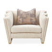 Michael Amini La Terrazza Matching Chair Light Champagne
